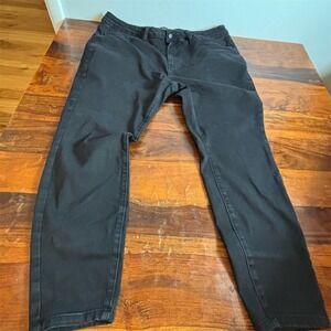 Judy Blue Jeans Womens 22W Black High Rise Skinny Stretch 5-Pocket